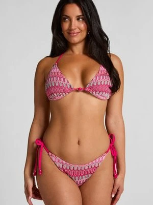 Hunkemöller Top od bikini Cali Highleg Różowy