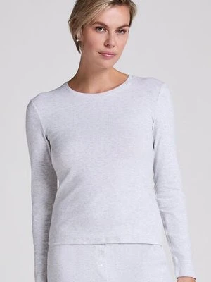 Hunkemöller Top od piżamy Pointelle Szary