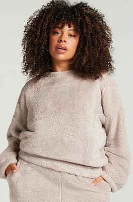 Hunkemöller Top Snuggle Fleece Szary