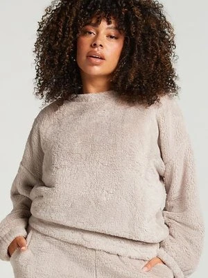 Hunkemöller Top Snuggle Fleece Szary