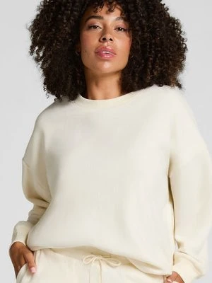 Hunkemöller Top sportowy z polaru Biały