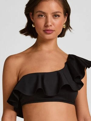 Hunkemöller Triangle Bikini Top Ibiza Czarny