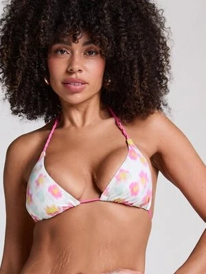 Hunkemöller Triangle Bikini Top Madeira Różowy
