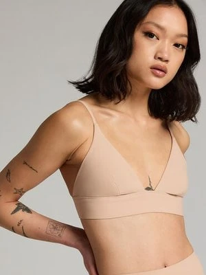 Hunkemöller Trójkąt Bralette Smooth Beżowy