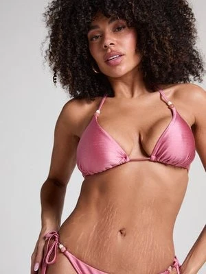 Hunkemöller Trójkątna góra od bikini Kallua Różowy