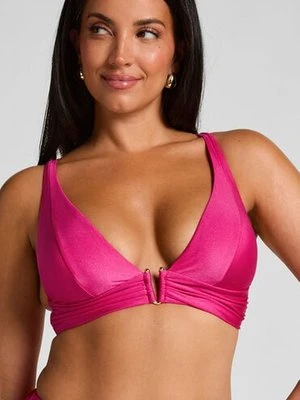 Hunkemöller Trójkątna góra od bikini Luna Różowy