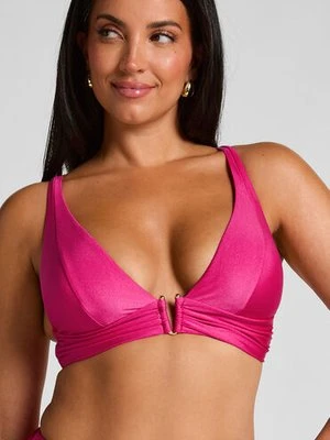 Hunkemöller Trójkątna góra od bikini Luna Różowy