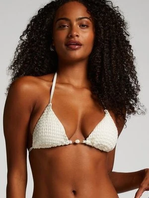 Hunkemöller Trójkątna góra od bikini Maui Biały