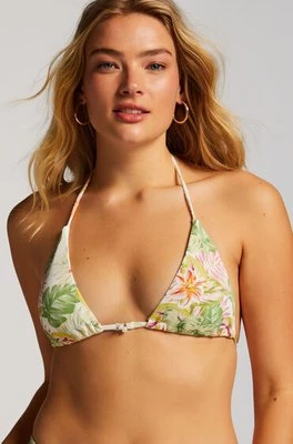 Hunkemöller Trójkątna góra od bikini Tropics Biały