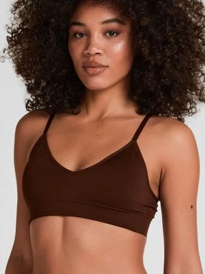 Hunkemöller Trójkątny biustonosz bralette Dide Brązowy
