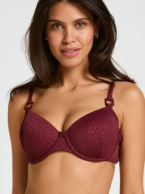 Hunkemöller Trójkątny Top Bikini Aruba Fioletowy