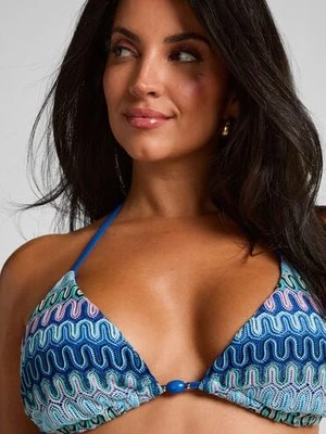Hunkemöller Trójkątny top od bikini Cali Niebieski