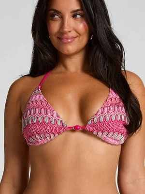 Hunkemöller Trójkątny top od bikini Cali Różowy