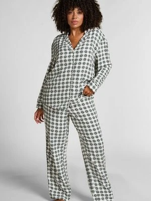 Hunkemöller Twillowy zestaw piżamowy Zielony