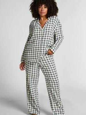 Hunkemöller Twillowy zestaw piżamowy Zielony