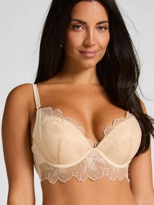 Hunkemöller Usztywniany biustonosz push-up z fiszbinami Emilia Żółty
