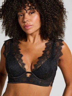 Hunkemöller Usztywniany zabudowany biustonosz z fiszbinami Zoe Czarny