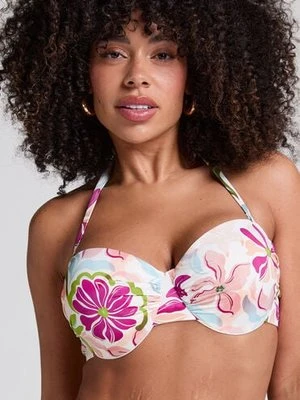 Hunkemöller Usztywniona góra od bikini z fiszbinami Ayanna Czerwony