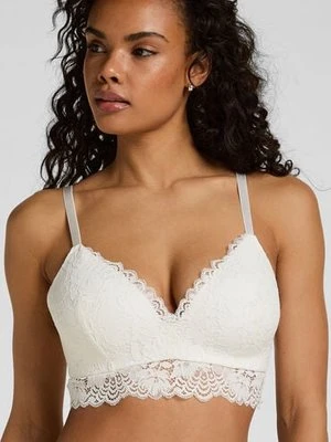 Hunkemöller Usztywniony biustonosz bez fiszbin Andrea Biały