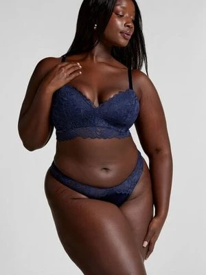 Hunkemöller Usztywniony biustonosz bez fiszbin Andrea Niebieski