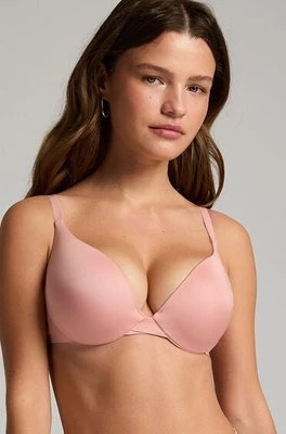 Hunkemöller Usztywniony biustonosz push-up z fiszbinami Smooth Różowy