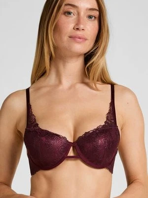 Hunkemöller Usztywniony biustonosz z fiszbinami Hollie Fioletowy