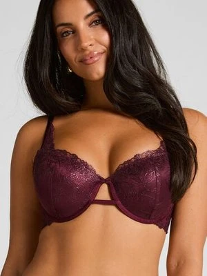 Hunkemöller Usztywniony biustonosz z fiszbinami Hollie Fioletowy