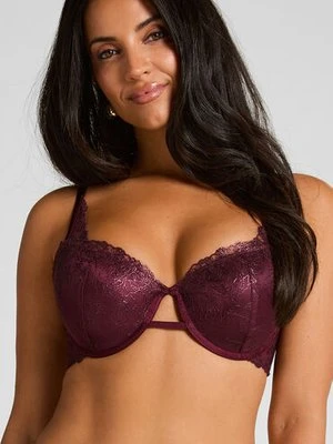 Hunkemöller Usztywniony biustonosz z fiszbinami Hollie Fioletowy