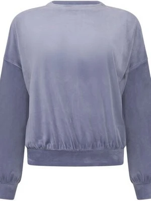 Hunkemöller Welurowy top Niebieski