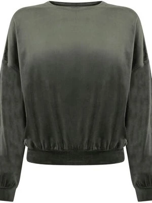 Hunkemöller Welurowy top Zielony