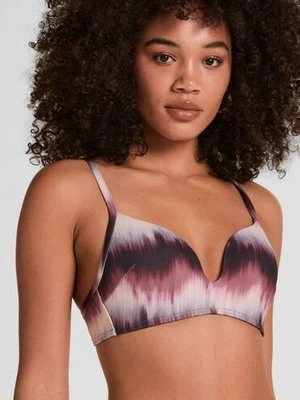 Hunkemöller Wyściełany Góra Bikini Bez Fiszbin Mauritius Fioletowy