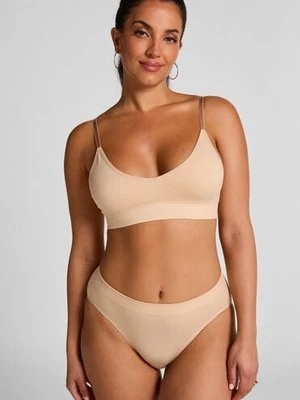 Hunkemöller Wysokie majtki Dide Beżowy