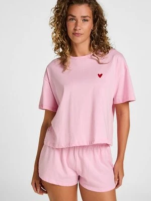 Hunkemöller Zestaw piżamowy z bawełny Różowy