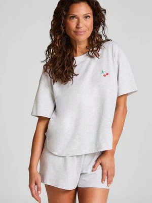 Hunkemöller Zestaw piżamowy z bawełny Szary