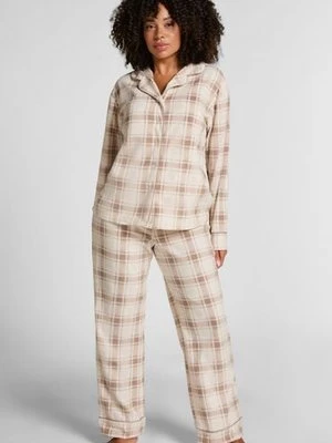 Hunkemöller Zestaw piżamowy z polaru Biały