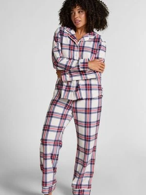 Hunkemöller Zestaw piżamowy z polaru Biały