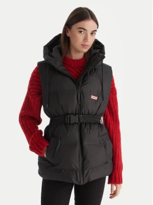 Hunter Bezrękawnik Nellie HARW0017252 Czarny Regular Fit
