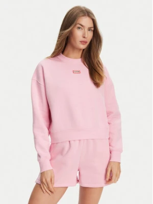 Hunter Bluza Tina HARW0042242 Różowy Cropped Fit