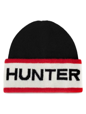 Hunter Czapka w kolorze czarno-kremowo-czerwonym rozmiar: onesize