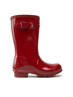 Hunter Kalosze Original Kids Gloss JFT6000RGL Czerwony