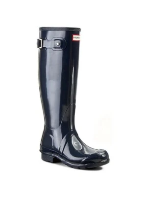 Hunter Kalosze Original Tall Gloss WFT1000RGL Granatowy