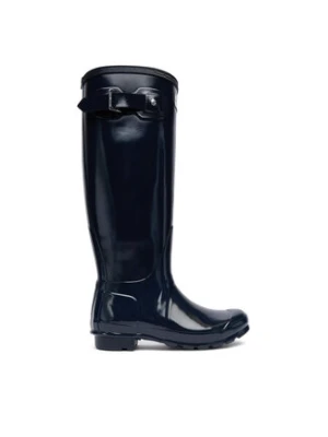 Hunter Kalosze Original Tall Gloss WFT1000RGL Granatowy