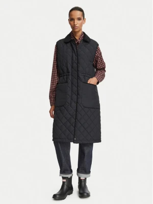 Hunter Bezrękawnik HARW0004262 Czarny Regular Fit