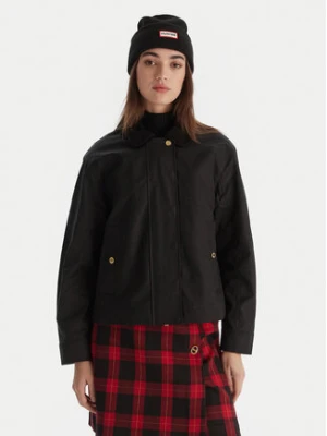 Hunter Kurtka przejściowa Leith HARW0065251 Czarny Oversize