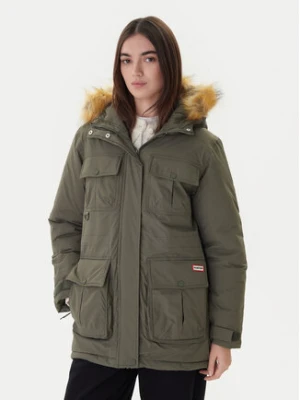 Hunter Parka Glyder HARW0014252 Zielony Regular Fit