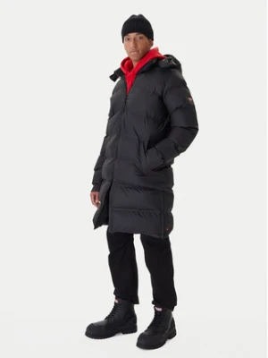 Hunter Płaszcz zimowy Bretton HARM0023252 Czarny Regular Fit