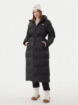 Hunter Płaszcz zimowy Hutchison HARW0001252 Czarny Regular Fit