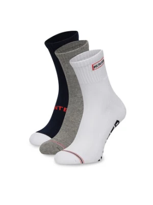 Hunter Skarpety długie AS_HUNTER_01Z_SS25 (3-PACK) Biały