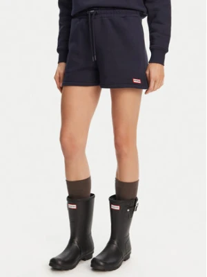 Hunter Szorty sportowe Lunan HARW0058251 Granatowy Regular Fit