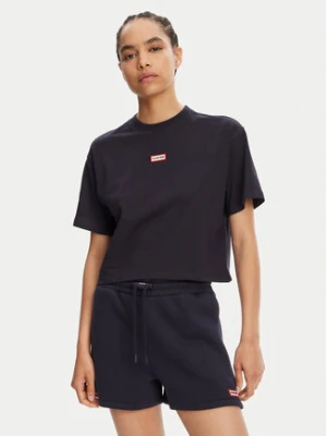 Hunter T-Shirt Leona HARW0070251 Granatowy Regular Fit